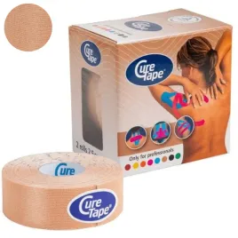tasma-do-kinesiotapingu-curetape-25cm-x-5m-tejp-tape-bezowy-cielisty