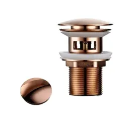 korek-klik-klak-rozowe-zloto-rose-gold-do-umywalki-zlewu-z-przelewem