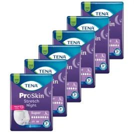 tena-stretch-proskin-super-night-pieluchomajtki-elastyczne-na-noc-l-6x10szt