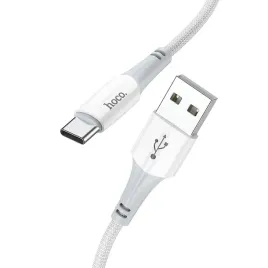 hoco-kabel-usb-a-do-typ-c-3a-x70-1-m-bialy