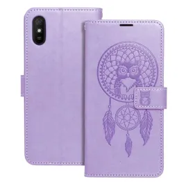 kabura-mezzo-book-do-xiaomi-redmi-9at-redmi-9a-lapacz-snow-fioletowy
