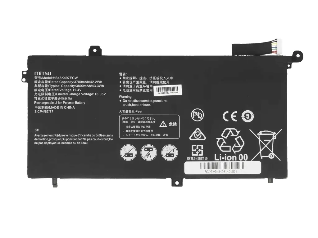 bateria-hb46k497ecw-do-huawei-matebook-d