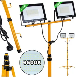 lampa-halogenowa-led-stm-2x100w-statyw-6500k-160cm