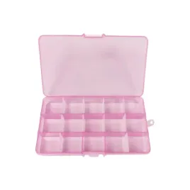 organizer-15-przegrodek-175x100x22mm-rozowy-pojemnik-na-drobiazgi