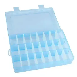 organizer-24-przegrodek-195x130x36mm-niebieski-pojemnik-na-drobiazgi
