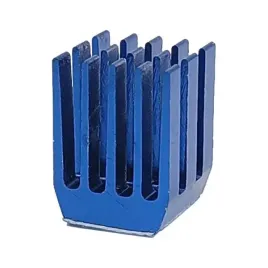 radiator-aluminiowy-wytlaczany-9x9x12mm-niebieski-radiator-chlodzacy
