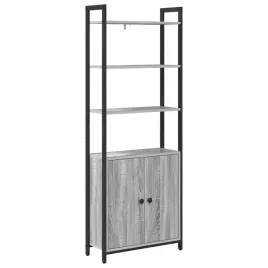 szafka-na-ksiazki-szary-sonoma-60-x-24-x-161-cm