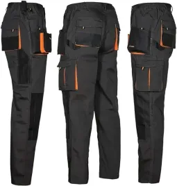 mocne-spodnie-robocze-classic-orange-wzmacniane-oxford600-niekrepujace