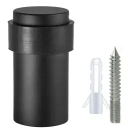 odbojnik-stoper-odboj-blokada-do-drzwi-walec-premium-pelny-czarny-mat-60-mm