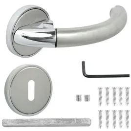 klamka-drzwiowa-nierdzewna-inox-rozety-na-klucz