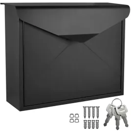 skrzynka-na-listy-gazety-pocztowa-c4-xxl-koperta-czarna-3-klucze-wkrety