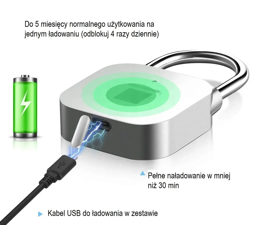 klodka-odcisk-palca-inteligentna-dotyk-smart-zamek-stan-nowy