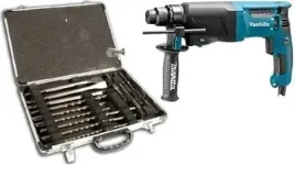 mlotowiertarka-makita-sds-plus-800-w-zestaw-wiertel-i-dlut-17-sztuk