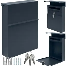 skrzynka-na-listy-pocztowa-nowoczesna-antracyt-grafit-premium-3-klucze