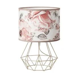 lampka-nocna-stolowa-metalowa-diament-kaszmir-abazur-piwonie-kwiaty-e27-led