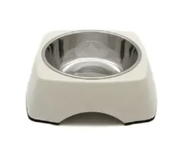 miska-pojedyncza-metalowa-dla-psa-melamina-biala-160ml-pet-inn-215953