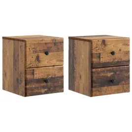 wiszaca-szafka-nocna-2-szt-stare-drewno-345-x-33-x-40-cm