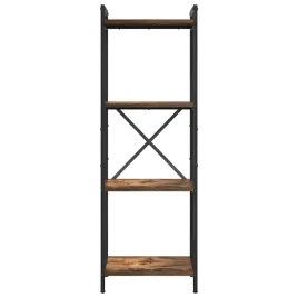 polka-na-ksiazki-dab-wedzony-40-x-30-x-119-cm