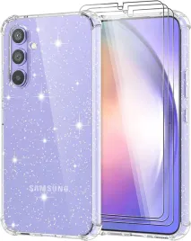 etui-do-samsung-galaxy-a54-5g-silikonowe-blyszczace-3x-szklo-hartowane