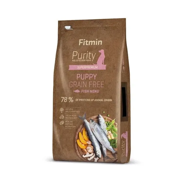 Fitmin Purity GF Puppy Fish 12kg 8595237016037