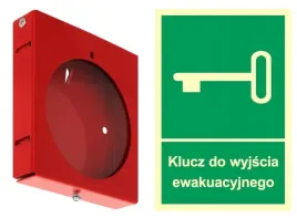 zestaw-skrzynka-metalowa-na-klucz-ewakuacyjny-znak