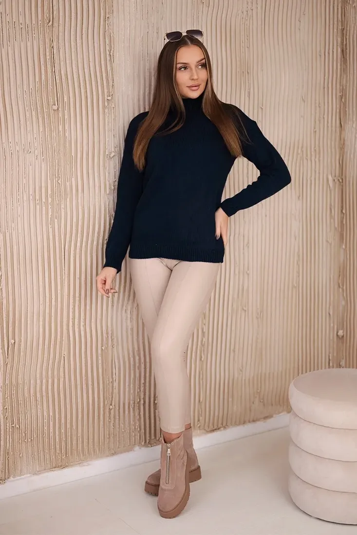 sweter-z-polgolfem-granatowy