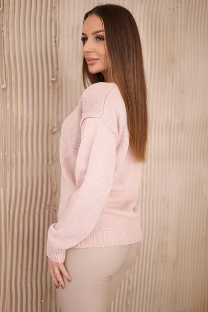sweter-z-dekoltem-v-pudrowy-roz-marka-kesi