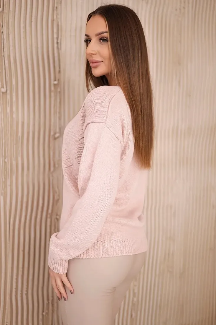 sweter-z-dekoltem-v-pudrowy-roz