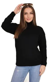 sweter-z-polgolfem-czarny