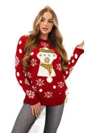 sweter-swiateczny-z-misiem-czerwony