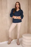 sweter-z-dekoltem-v-jeansowy-marka-kesi