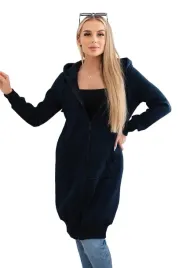 bluza-ocieplana-dluga-z-kapturem-granatowa