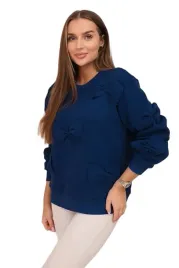 bluza-ocieplana-ze-sciagaczem-i-ozdobnymi-kokardami-granatowa