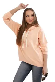 bluza-bawelniana-z-kapturem-brzoskwiniowa