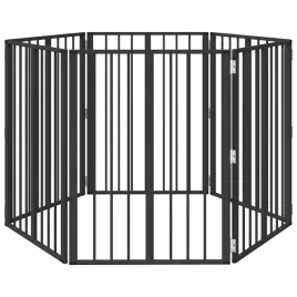 bramka-dla-psa-6-szt-czarny-60-x-80-cm-stal-galwanizowana
