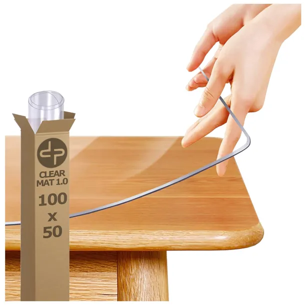 PODKŁADKA NA BIURKO STÓŁ MATA OCHRONNA 1MM 100x50