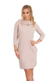 sukienka-z-kapturem-i-kieszeniami-bezowa