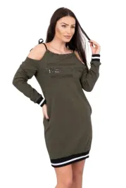 sukienka-tres-chic-khaki
