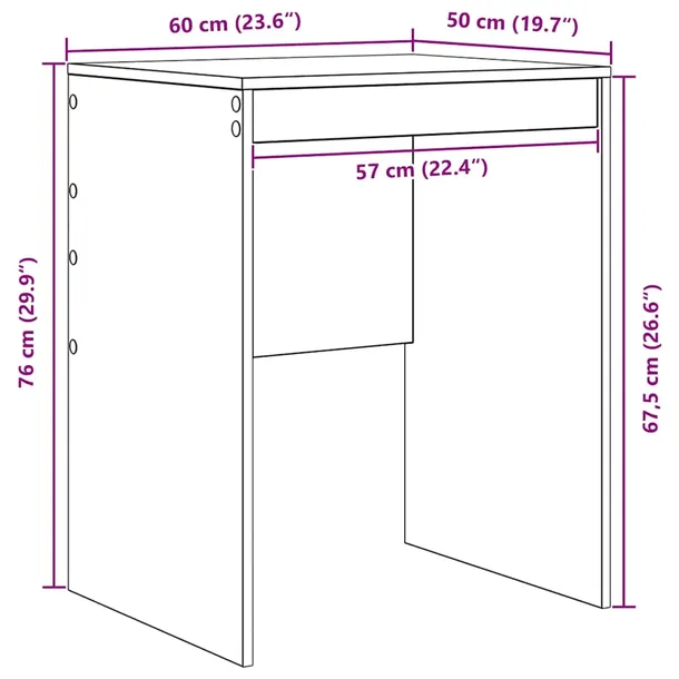 biurko-z-szuflada-2-szt-bialy-stan-nowy-glebokosc-mebla-40-cm