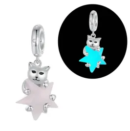 charms-srebro-925-swiecaca-gwiazdka-kotek-czerwinski