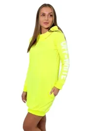 sukienka-off-white-zolty-neon