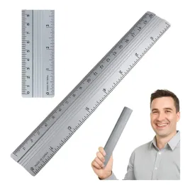 linijka-z-aluminium-20cm-8cali-prosta-biurowa-przymiar-kreskowy