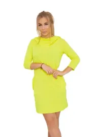 sukienka-z-kapturem-i-kieszeniami-zolty-neon