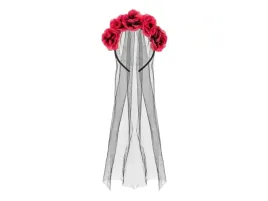 opaska-roze-z-welonem-17cm-1-sztuka-op39