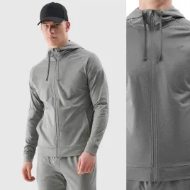 bluza-meska-4f-sportowa-rozpinana-z-kapturem-basic-szybkoschnaca-szara-s