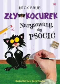 zly-kocurek-narysowany-aby-psocic