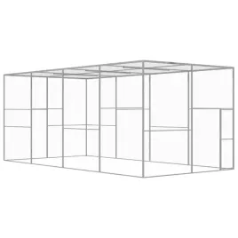 klatka-dla-kota-srebrna-6x3x25m-stal-galwanizowana