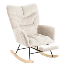 fotel-bujany-flexispot-bialy-sztruks-wysoke-oparcie-podnozek-120-kg-salon