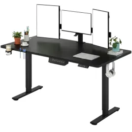 biurko-elektryczne-flexispot-qe1-160x60-cm-czarne-organizer-kabli-4-pamieci