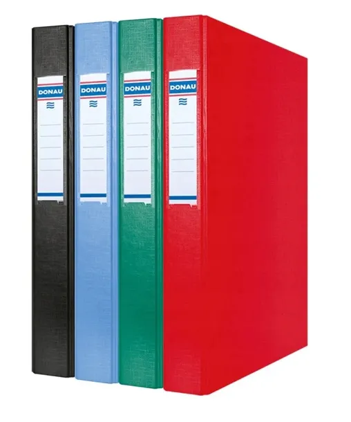 segregator-ringowy-donau-pp-a4-4r-25mm-czerwony-stan-nowy